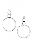 Venus Hoop Earrings in Silver Venus Hoop Earrings in Silver