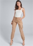 Venus Cargo Pants in Tan Venus Cargo Pants in Tan