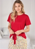 Venus Red Pajama T-shirt Venus Red Pajama T-shirt