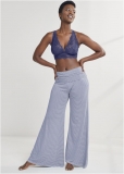 Venus Navy Stripe Palazzo pajama pants Venus Navy Stripe Palazzo pajama pants