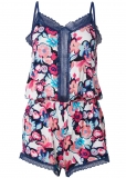 Venus Passion Poppy LACE TRIM SLEEP ROMPER Venus Passion Poppy LACE TRIM SLEEP ROMPER