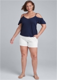 Venus White SOLID SHORTS Venus White SOLID SHORTS