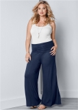 Venus Navy EASY FOLDOVER PANTS Venus Navy EASY FOLDOVER PANTS