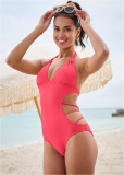 Venus Spellbound Monokini Swimsuit in Sunset Pink Venus Spellbound Monokini Swimsuit in Sunset Pink