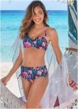 Venus Adjustable Mid-Rise Bottom Bikini - Floral Drop Venus Adjustable Mid-Rise Bottom Bikini - Floral Drop