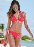 Venus Halter Bikini Top Bikini - Strawberry Bliss Venus Halter Bikini Top Bikini - Strawberry Bliss