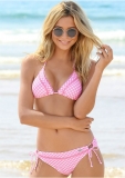 Venus Triangle Bikini Top Bikini - Nautical Pink Venus Triangle Bikini Top Bikini - Nautical Pink