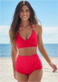Venus Underwire Wrap Top Bikini - Red Hot Venus Underwire Wrap Top Bikini - Red Hot