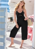 Venus Keyhole Front Jumpsuit in Black Venus Keyhole Front Jumpsuit in Black