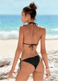 Venus Cheeky Tie Side Bottom Bikini - Black Beauty Venus Cheeky Tie Side Bottom Bikini - Black Beauty