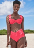 Venus The Audri Moderate Mid-Rise Bottom Bikini - Sunset Pink Venus The Audri Moderate Mid-Rise Bottom Bikini - Sunset Pink